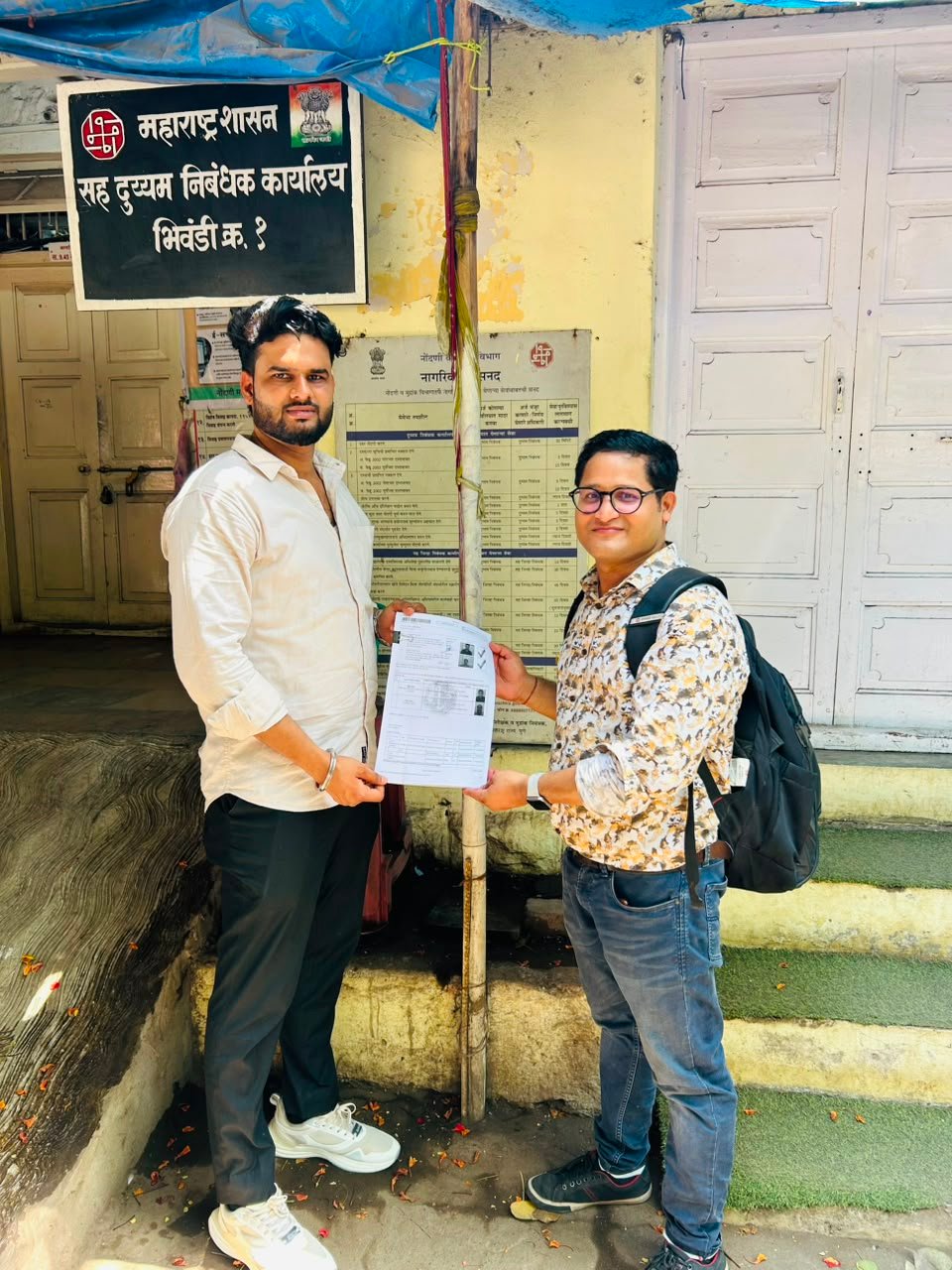 Happy customer of Shivanetra Estate after registration in Thane — photo 2